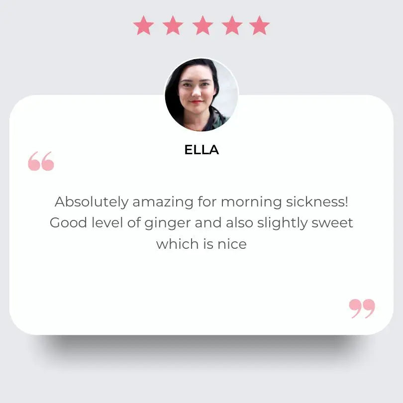 Morning Sickness Vitamin B6 Ginger Gins Herbal Tea