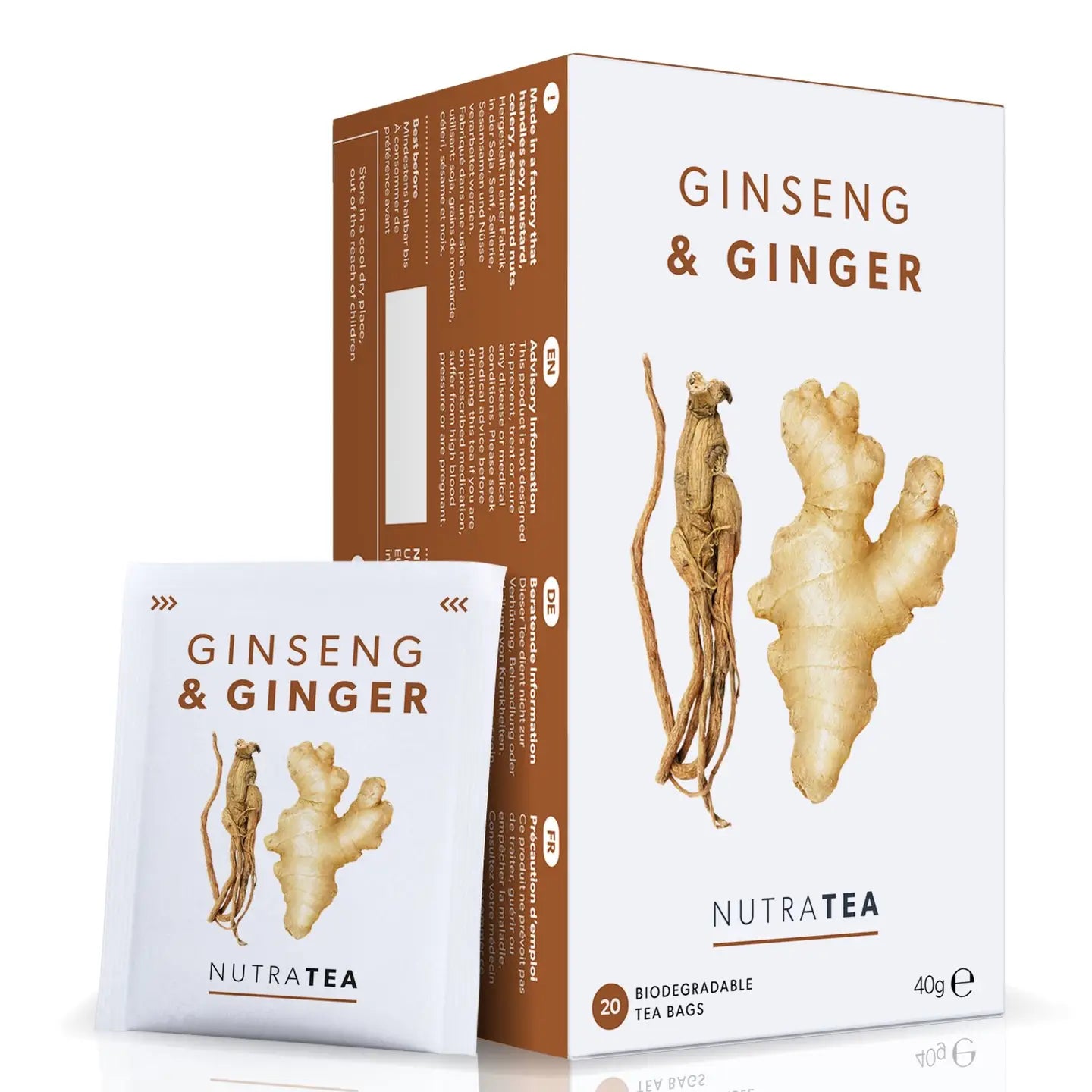 Ginseng & Ginger Herbal Tea