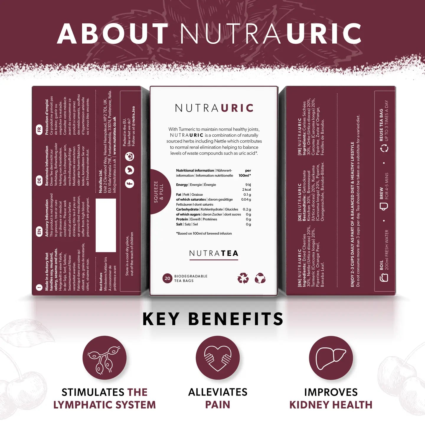 Nutra Uric Herbal Tea