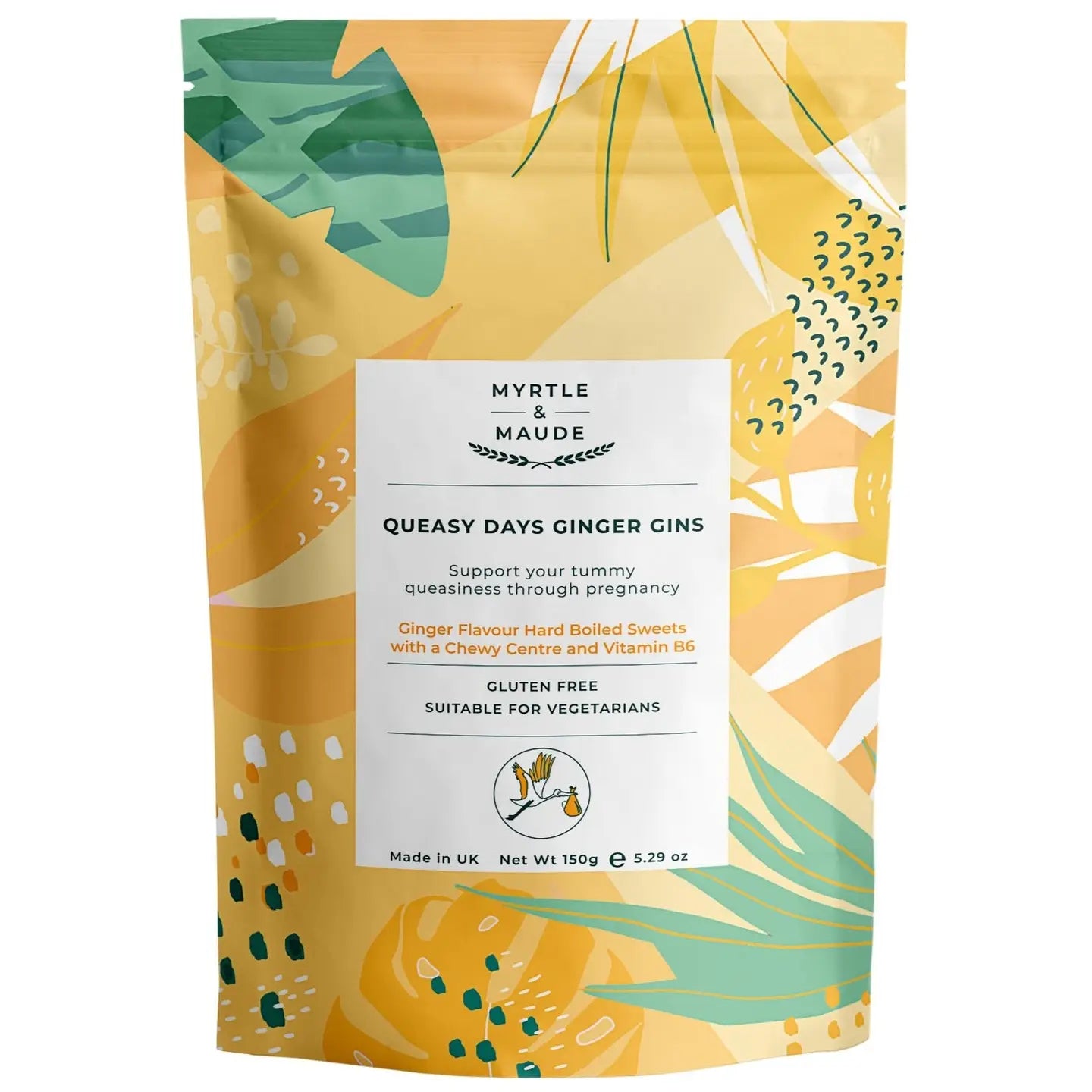 Morning Sickness Vitamin B6 Ginger Gins Herbal Tea