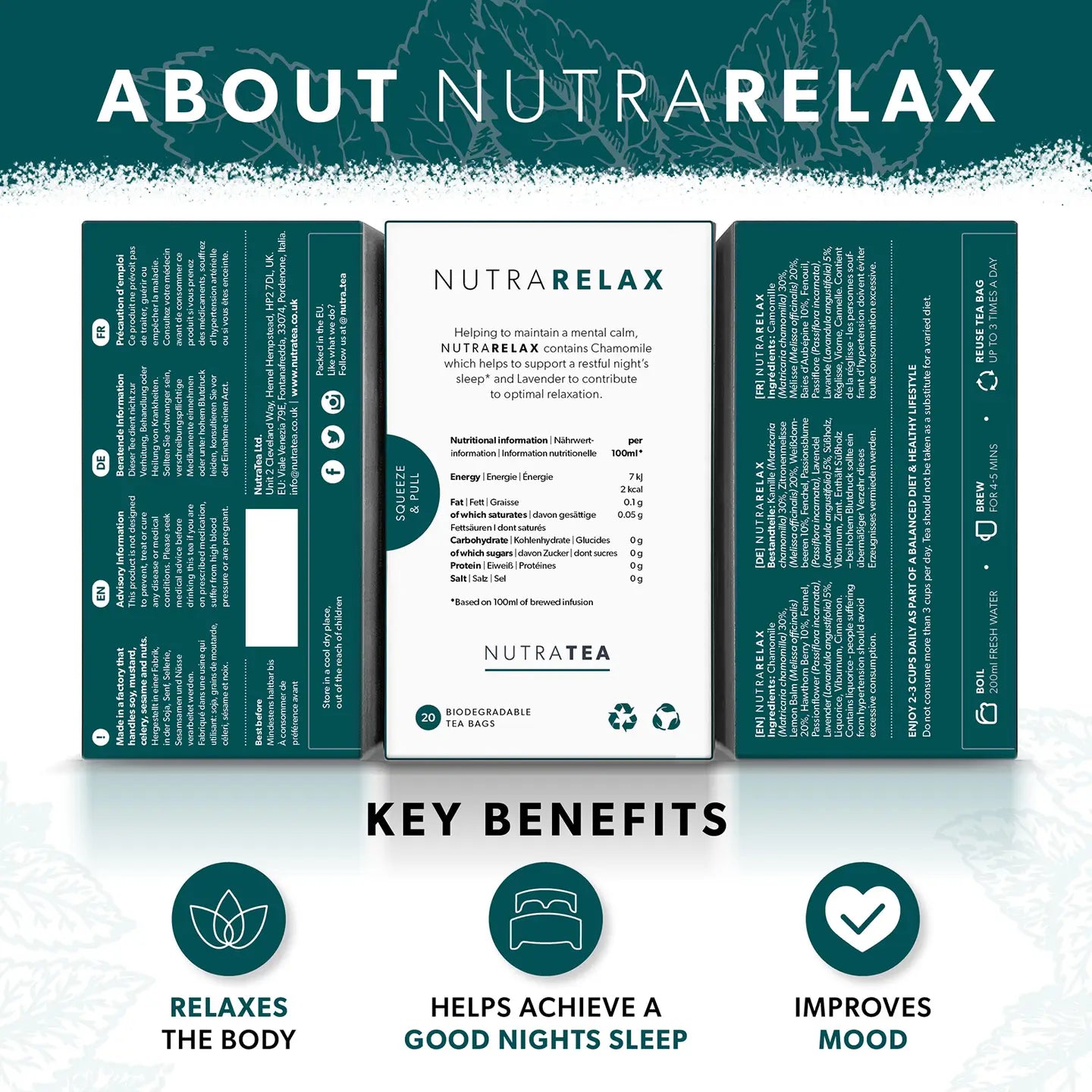 Nutra Relax Herbal Tea