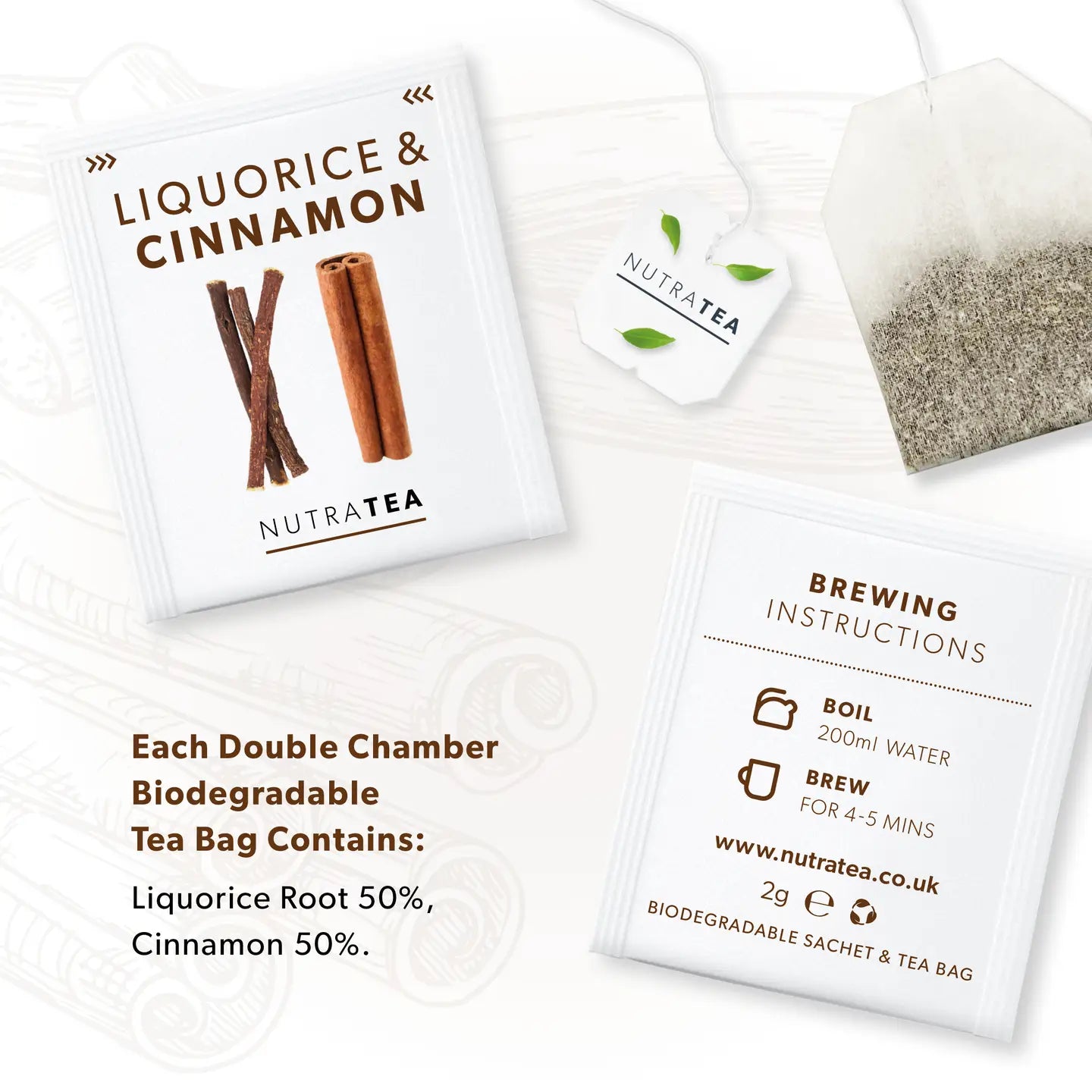 Liquorice & Cinnamon Herbal Tea